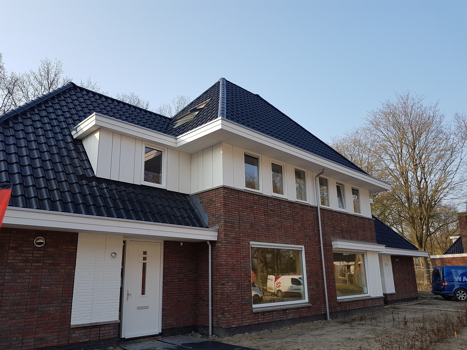 Woning met door Nijtec gemonteerde gevelbeplating